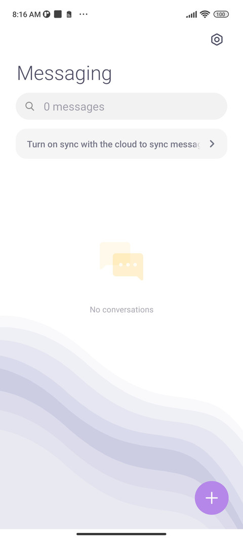 Geometric wave screenshot