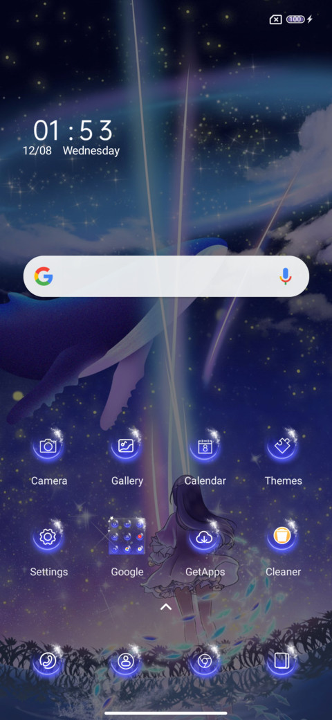 Whale sea screenshot