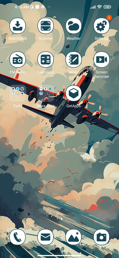 Vintage aircraft screenshot