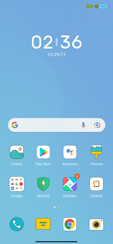 OLED screenshot
