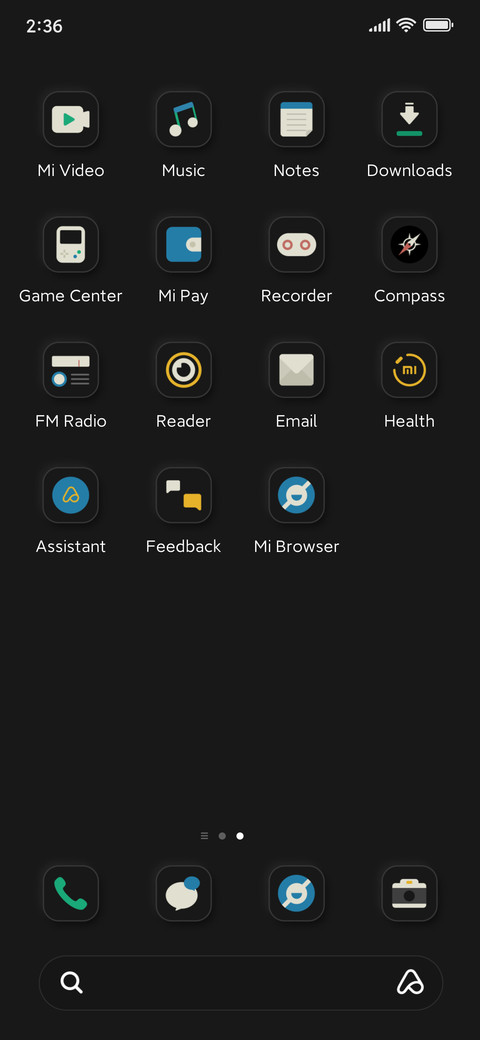 Stroke black screenshot