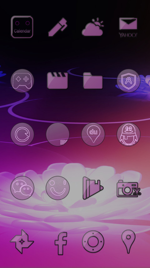 Purple Flowers V2 screenshot
