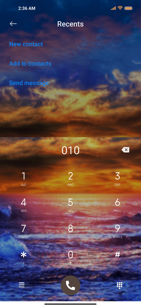 Summer beach screenshot