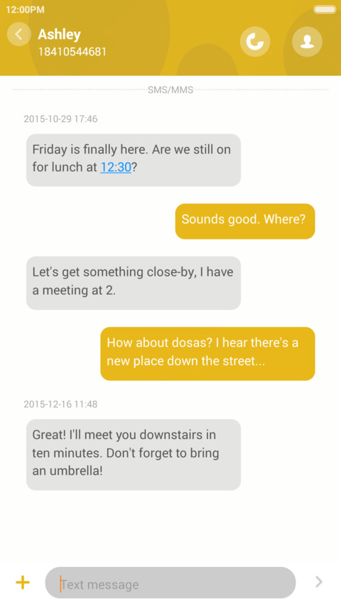 MeeYouI8 Concept screenshot