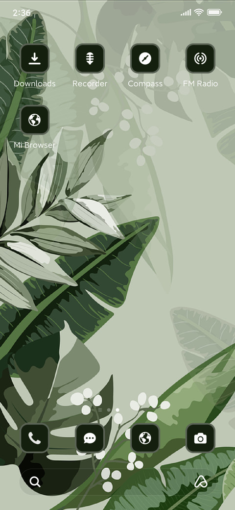 Greenery screenshot
