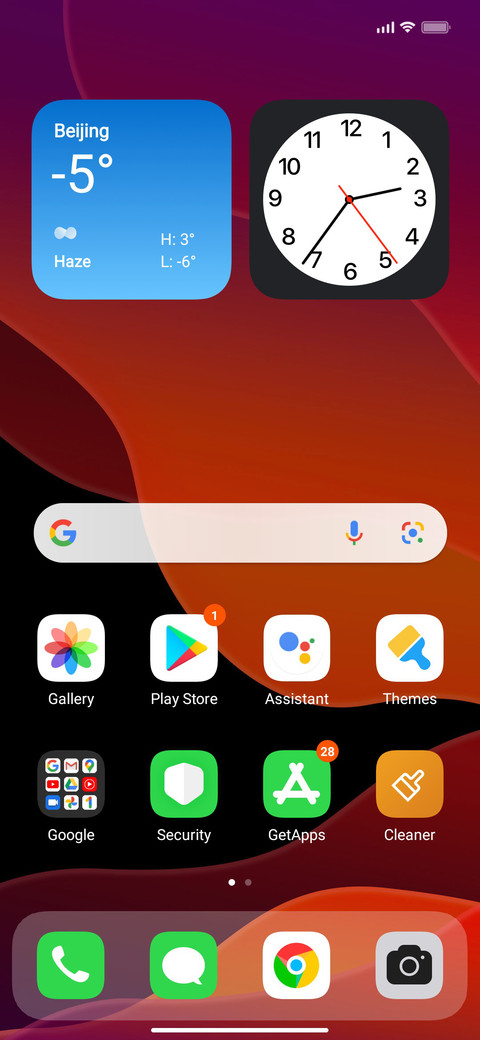 iOS 14.5 screenshot