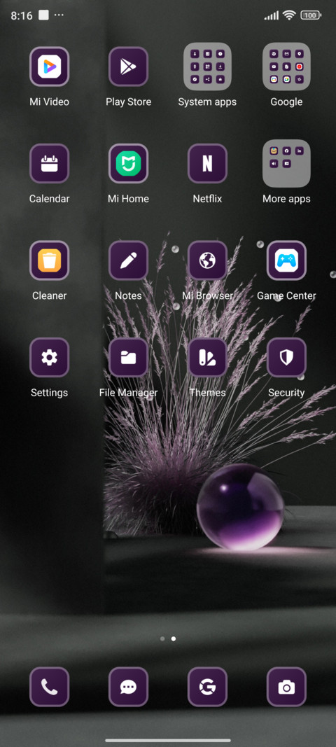 Glass screenshot