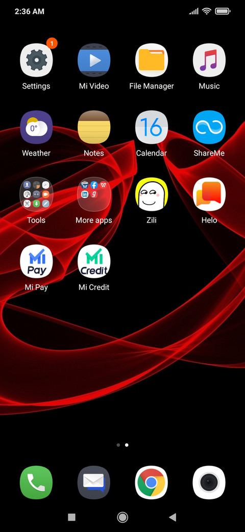 Темная screenshot