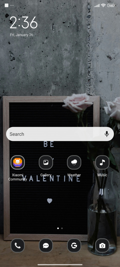 Valentine screenshot