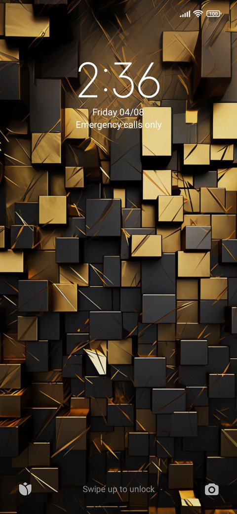 Golden cube screenshot