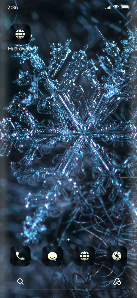 Snow screenshot
