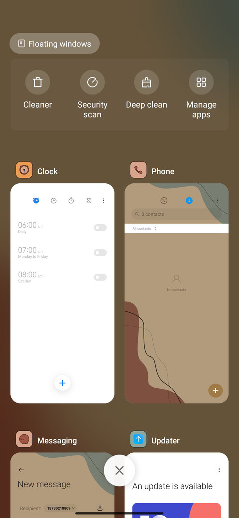 Nordic widget screenshot