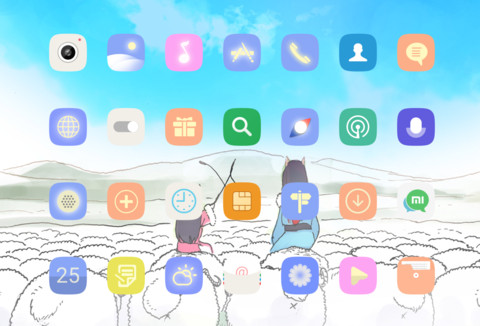 动态落花+下雪特效“腾讯动漫” screenshot