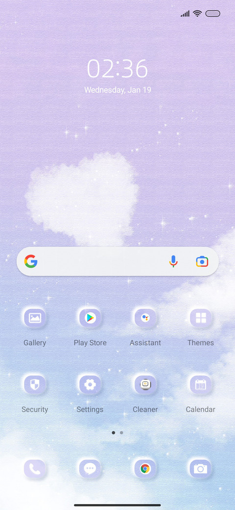 Pure and fresh screenshot