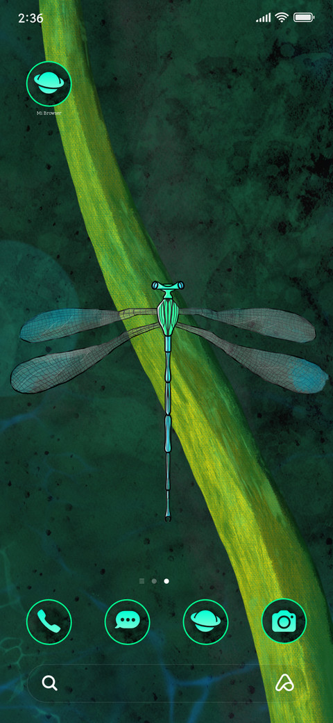 Bluish screenshot