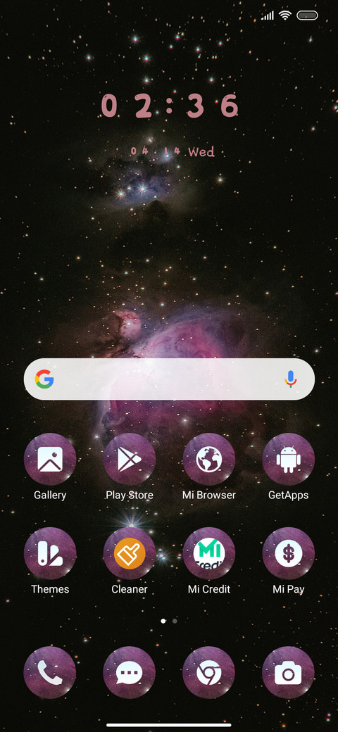 Space Galaxy screenshot