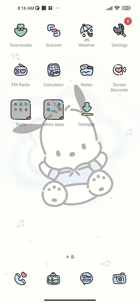 Pochacco flash screenshot