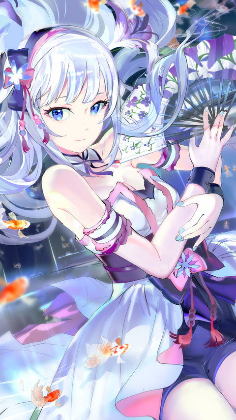 游曳的金鱼与少女 screenshot