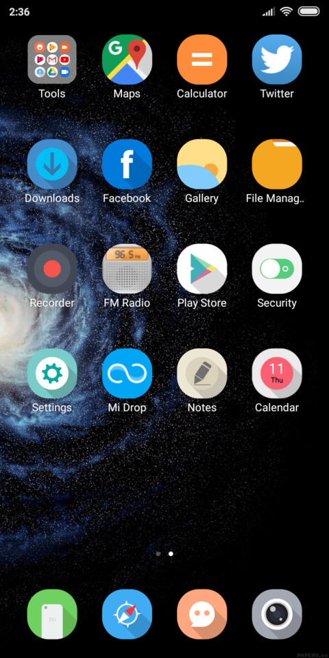 iOS Aurora screenshot
