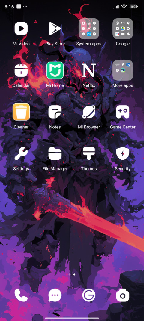 Pixel warrior screenshot