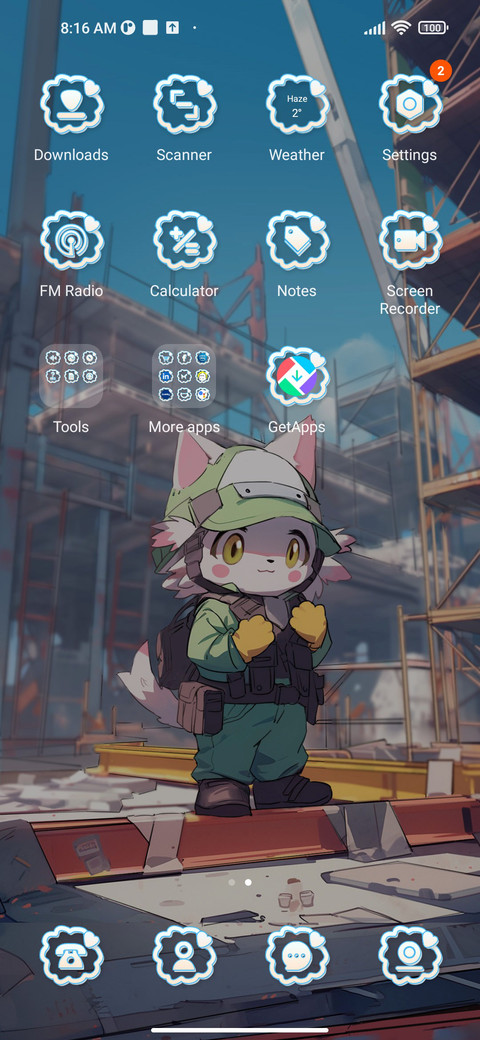 Brick moving cat screenshot