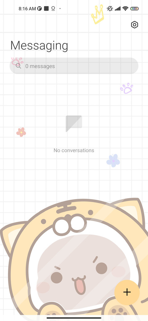 Cat friends circle screenshot