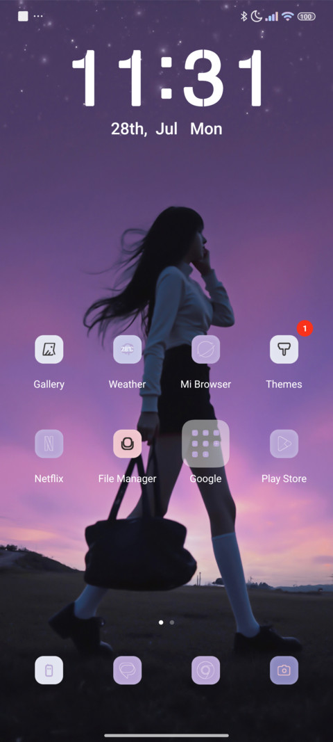 Purple freedom screenshot