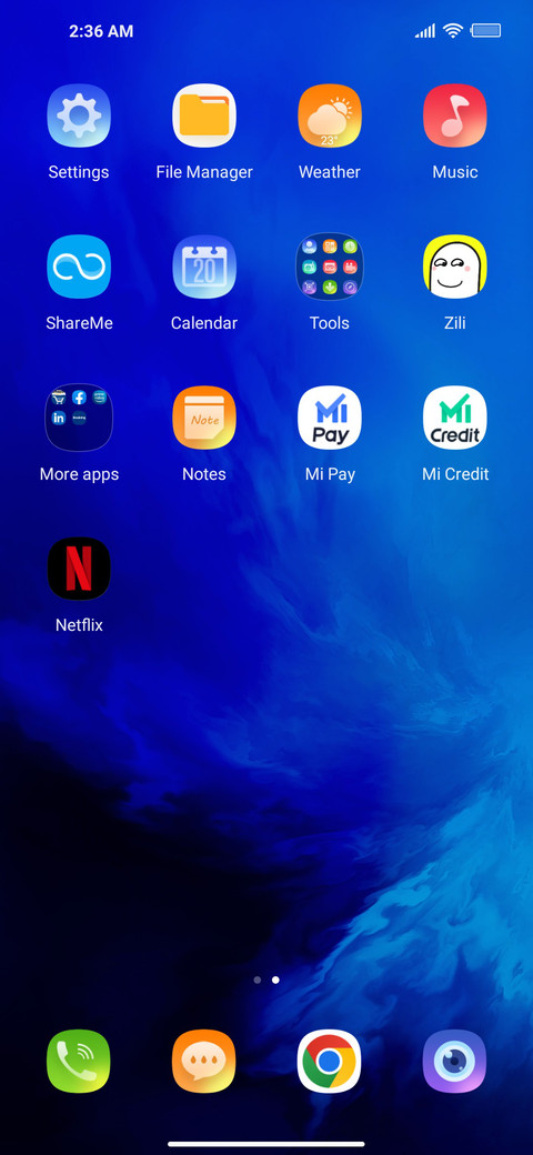 Blue 13 screenshot