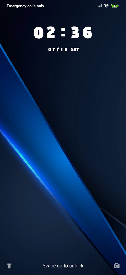 Blue Abstract _3MDS screenshot