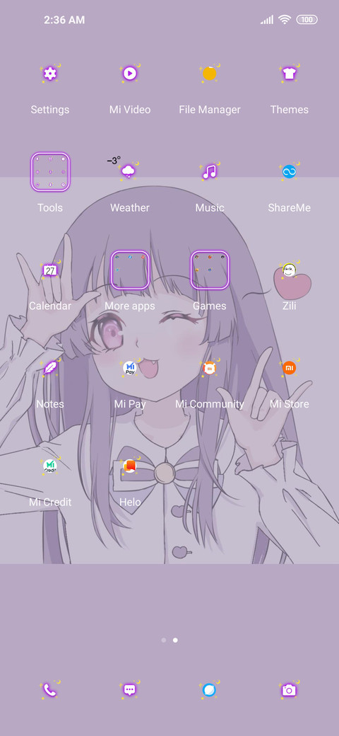 Wink girl screenshot