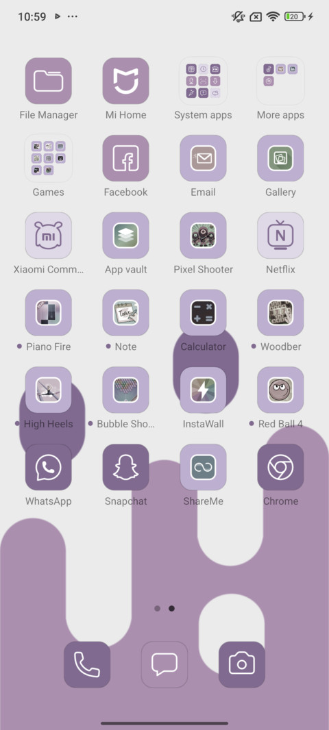 Lavender screenshot