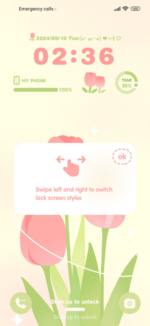 Pink Tulips screenshot