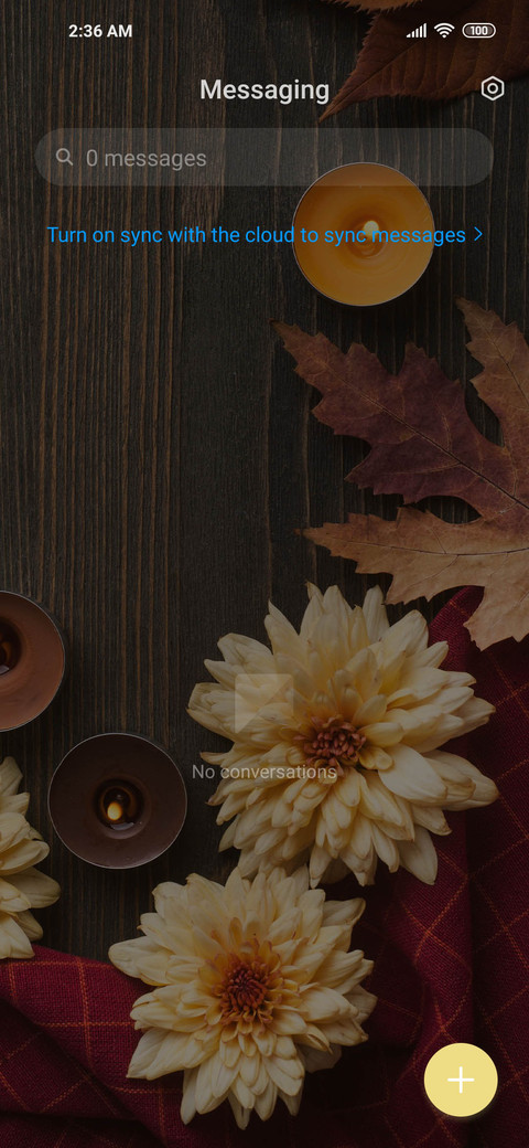 Quiet time screenshot