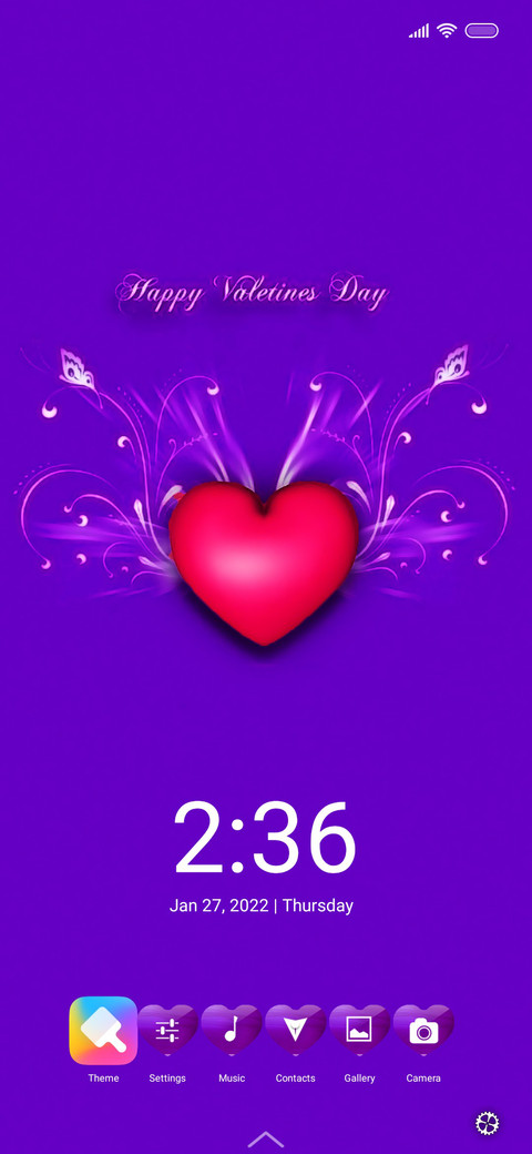 Valentine On screenshot