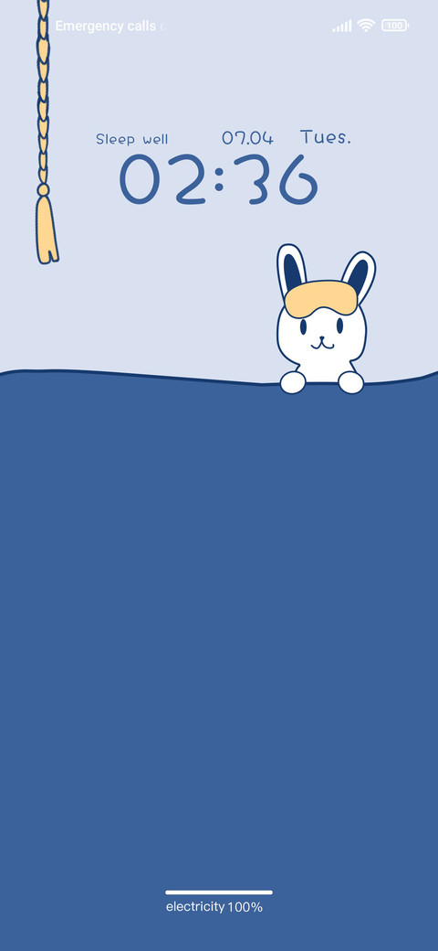 Good night bunny screenshot