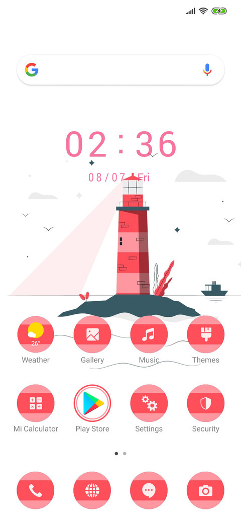 Red Lighthouse - Vector_3MDS screenshot