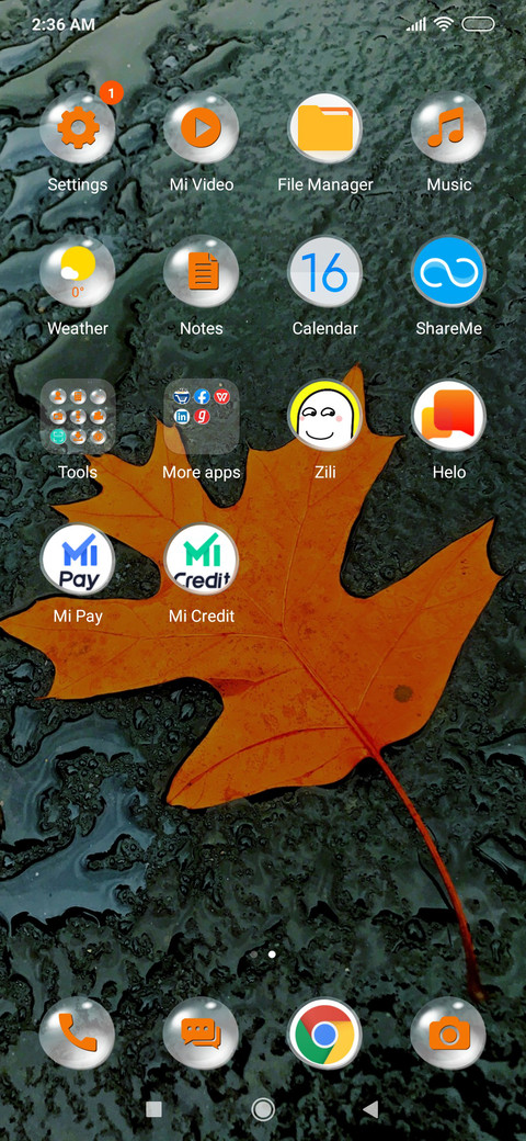 OrangeLeaf_3MDS screenshot