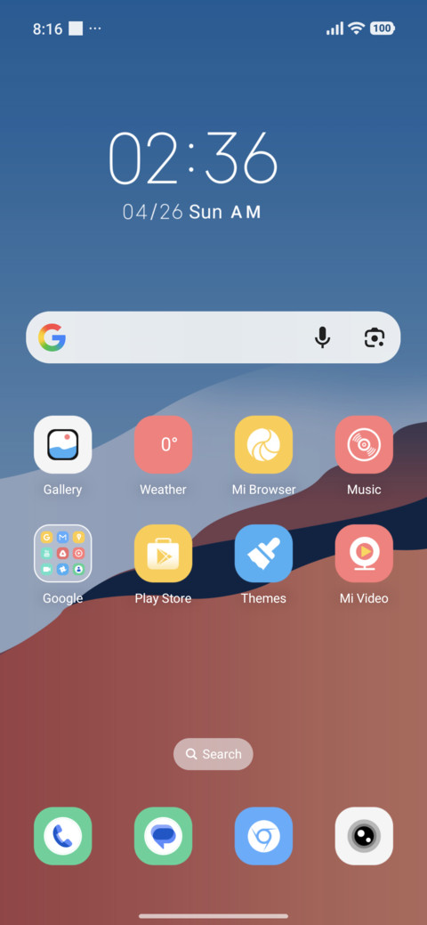 Azure Orange Peaks screenshot