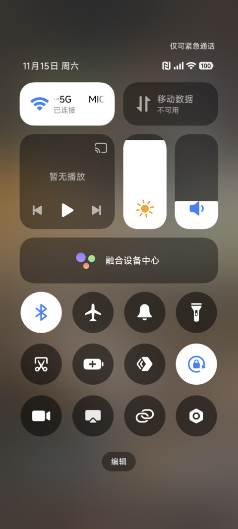 简约秋晨林间 screenshot