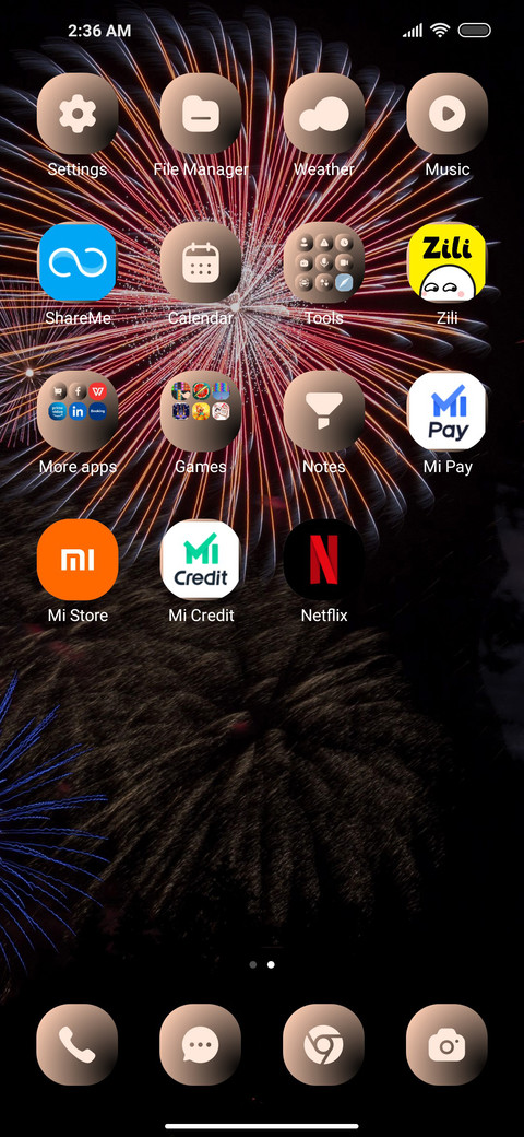 Fireworks Sky screenshot