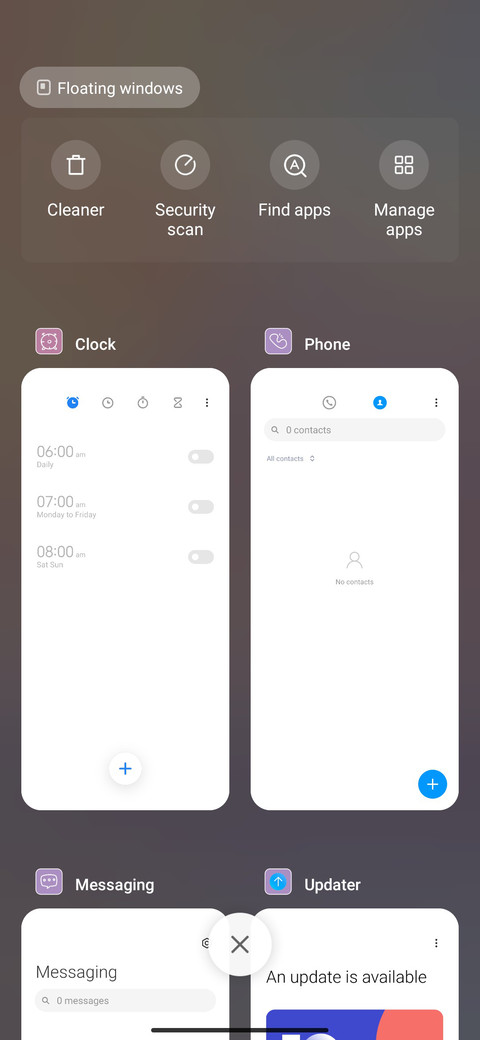 galaxy screenshot