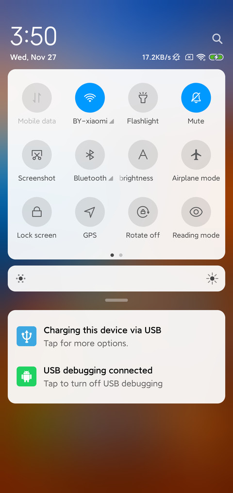 Simple theme screenshot
