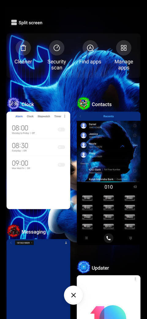 Sonıc v10 screenshot