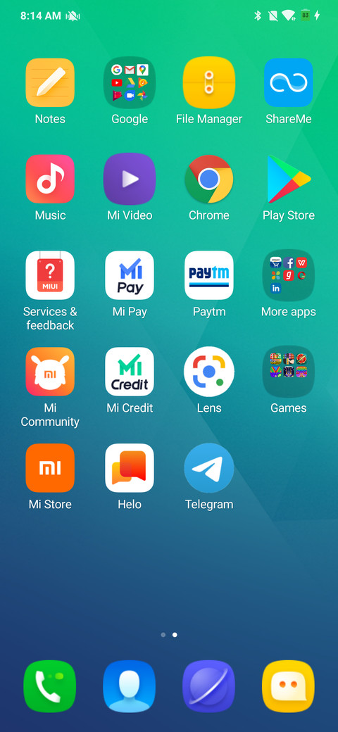 Lenovo A1000 Redong Theme screenshot