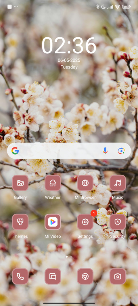 White Flowers screenshot