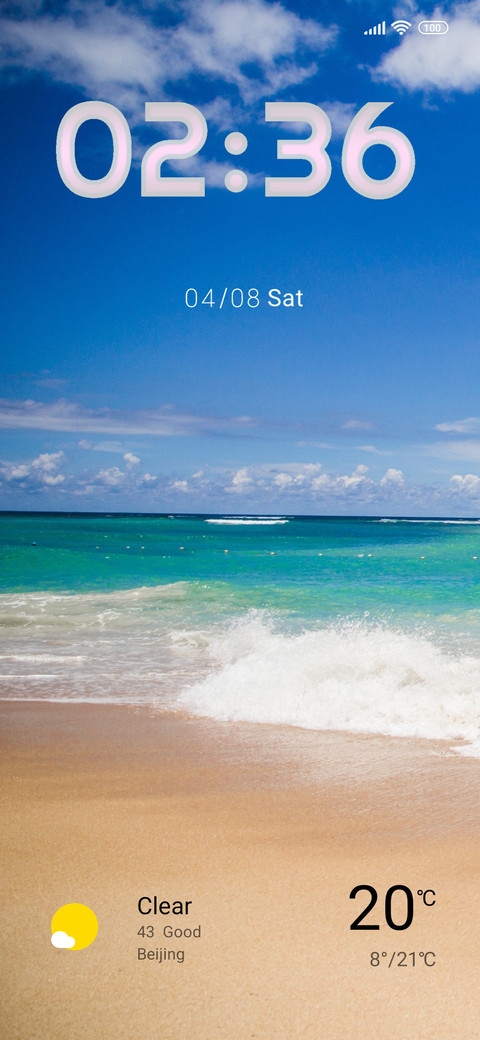 beach coast screenshot