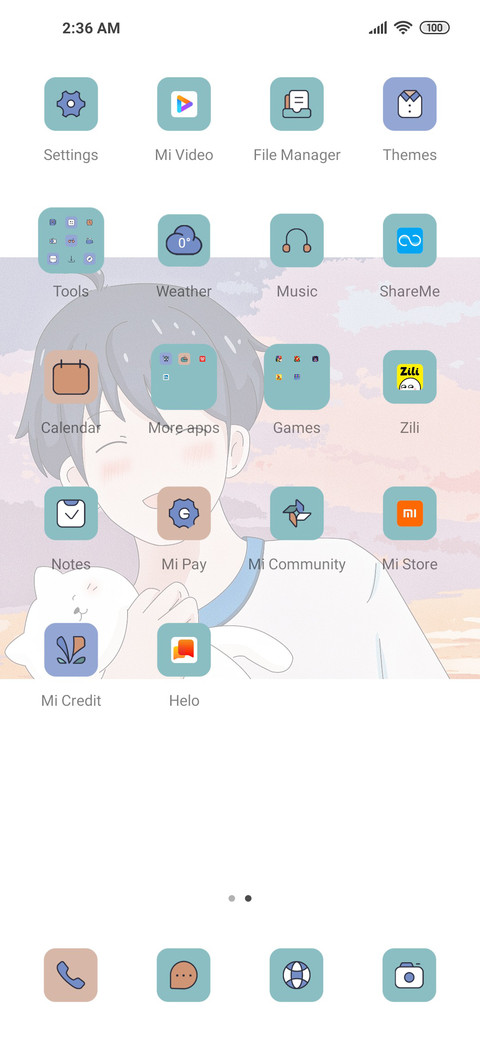 Filter warm boy screenshot