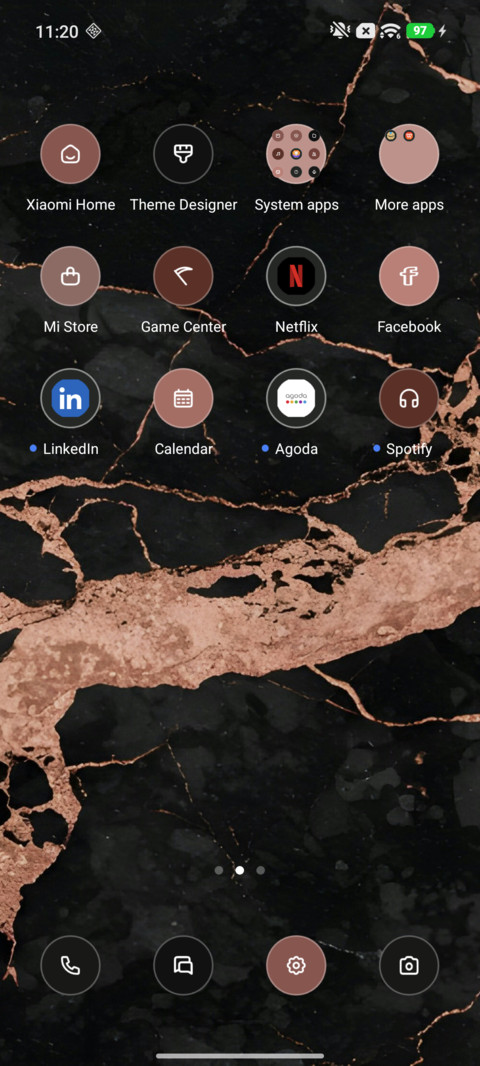 Rose Gold Marble screenshot