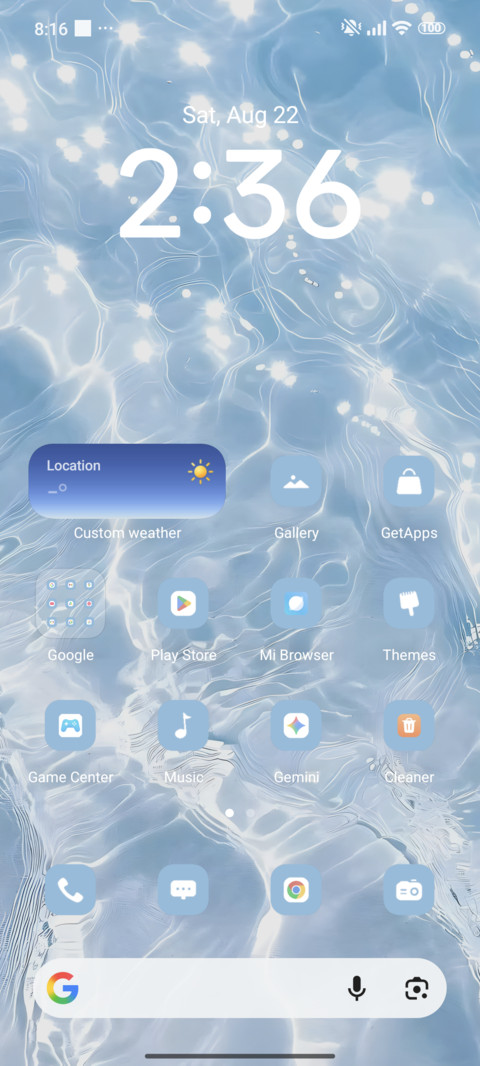 blue screenshot