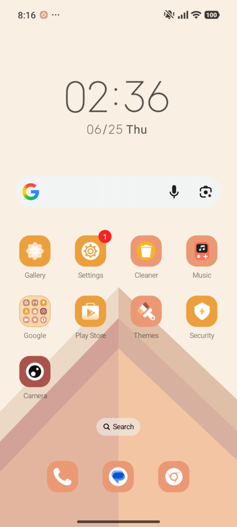 Retro Brown Time screenshot